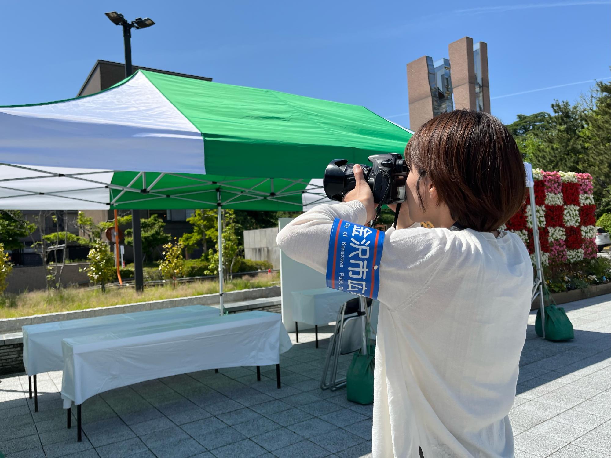 取材の様子